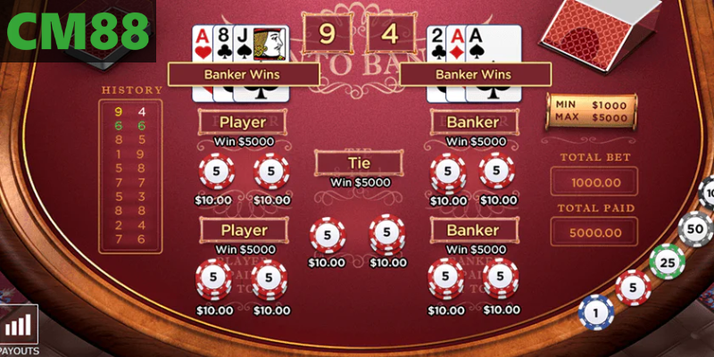 Giải mã thuật ngữ cơ bản trong Baccarat