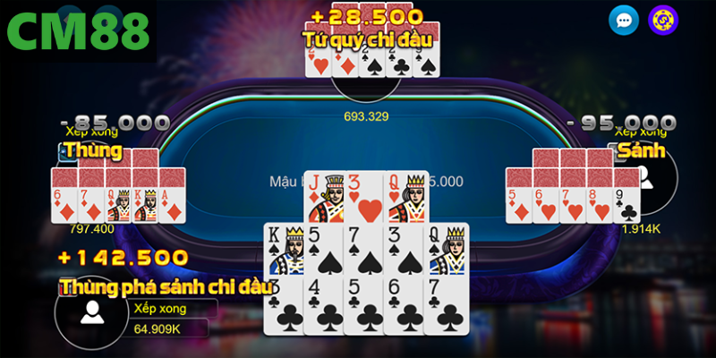 Hướng dẫn chơi Mậu Binh từ cơ bản đến nâng cao